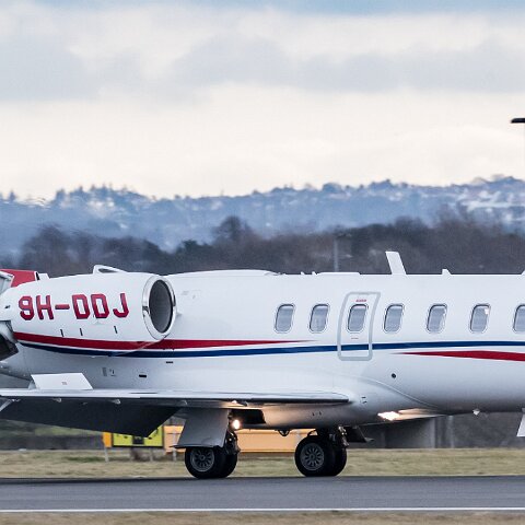 Learjet-9H-DDJ-45